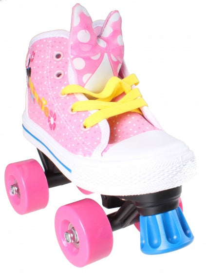 Minnie Mouse rolschaatsen meisjes roze wit maat 29