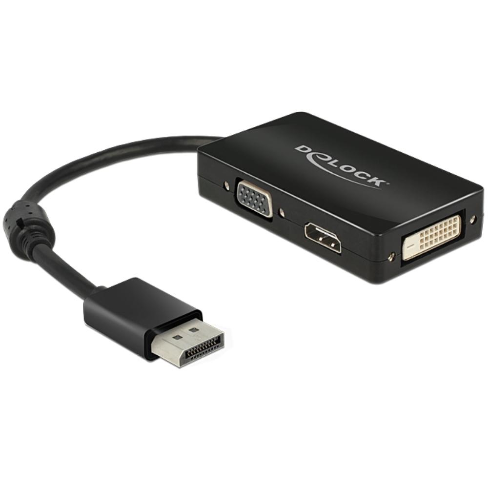 DeLOCK DeLOCK DisplayPort > VGA HDMI DVI