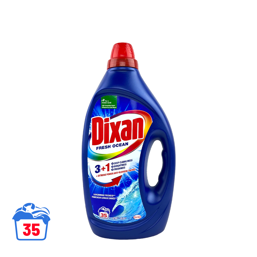 Dixan wasmiddel fresh ocean 1750ml