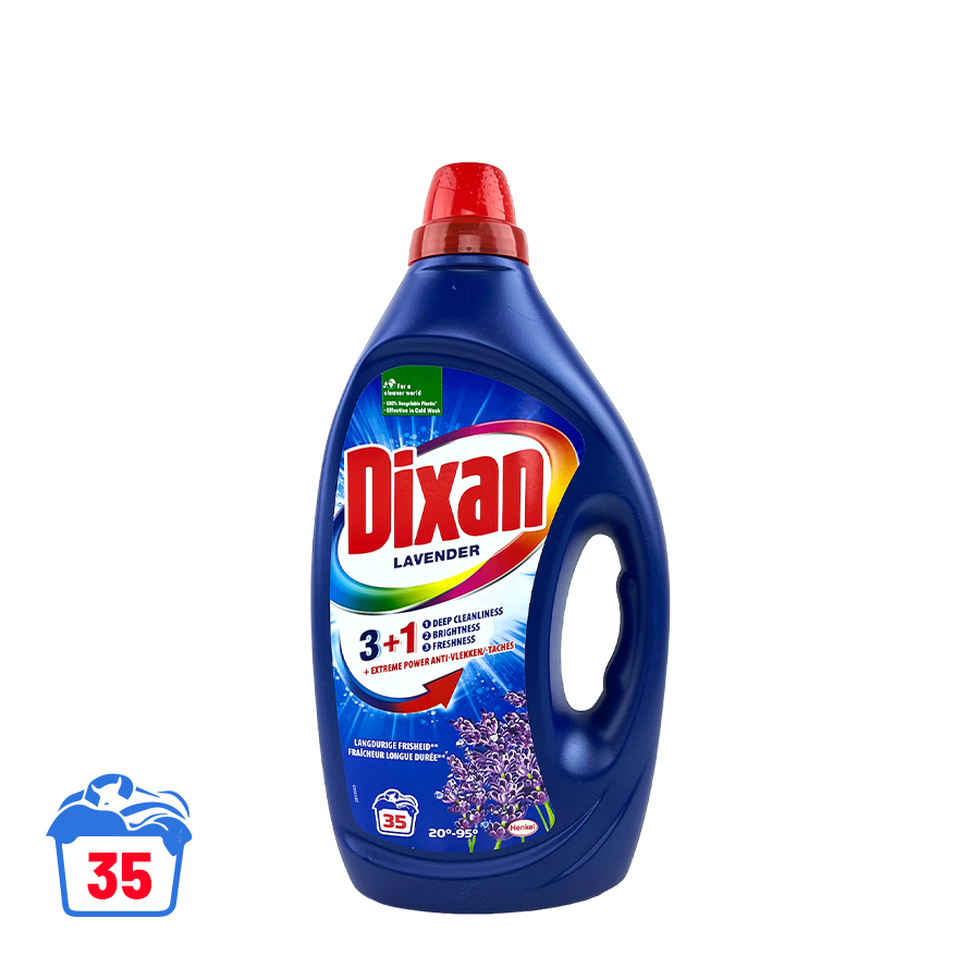 Dixan wasmiddel lavender 1750ml