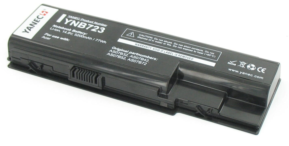 Yanec-laptopaccu 14,4 V 5200 mAh