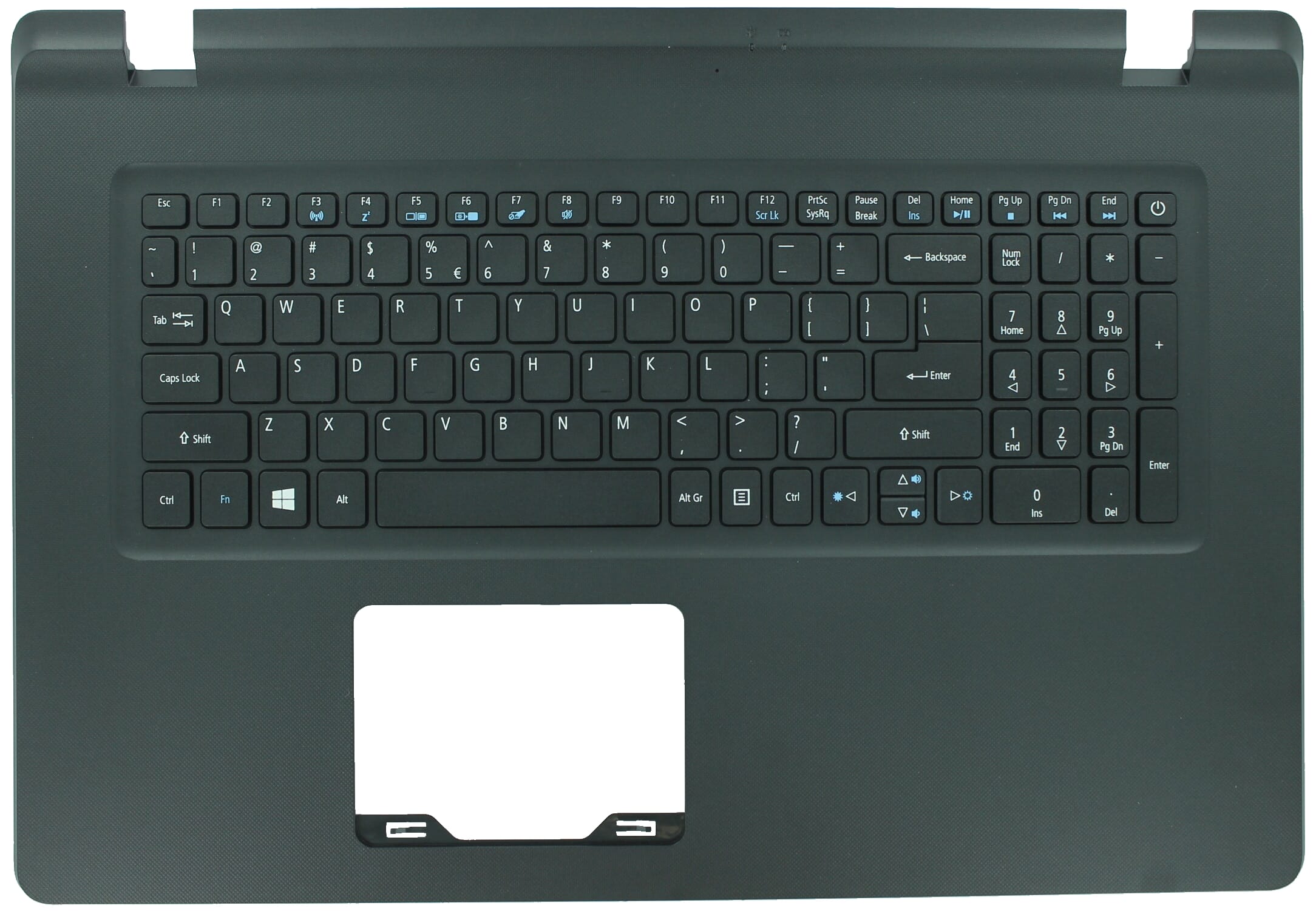 Acer Laptop Toetsenbord Qwerty US + Bovenklep
