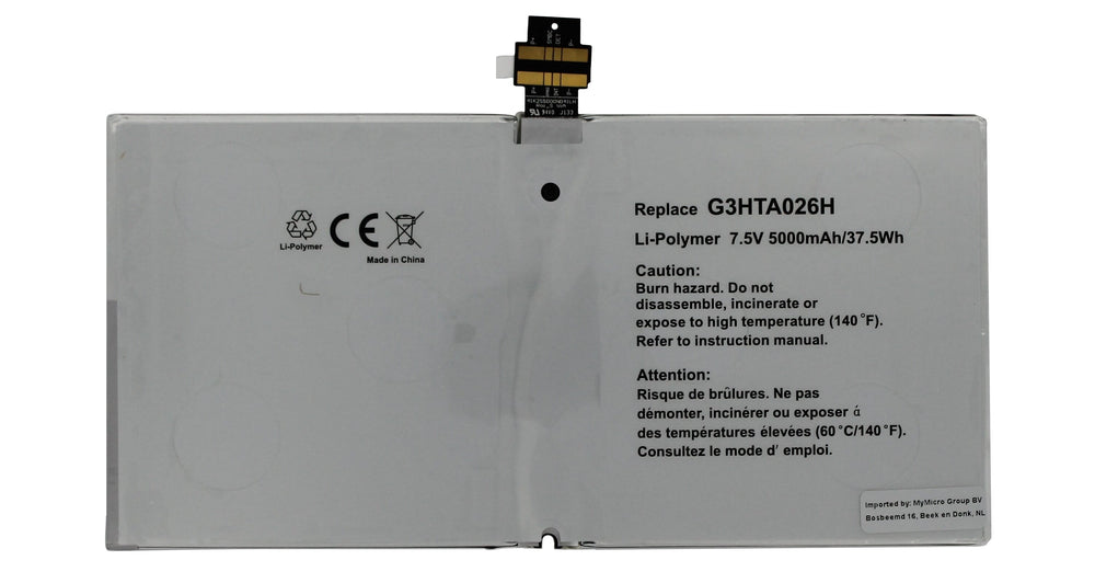 Vervangende tabletaccu 5000 mAh