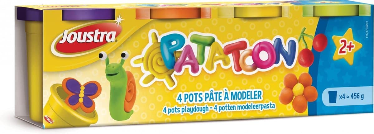 Joustra boetseerklei 4 kleuren