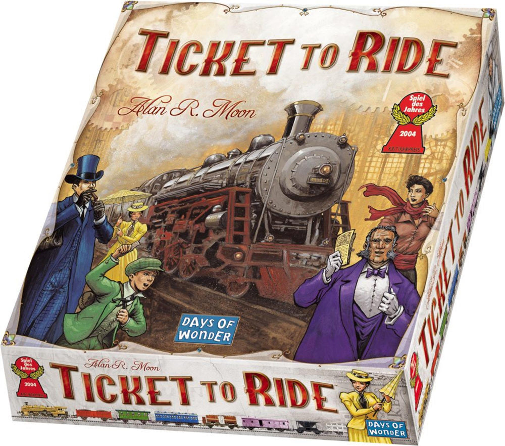 Asmodee ticket to ride - amerika usa days of wonder - bordspel