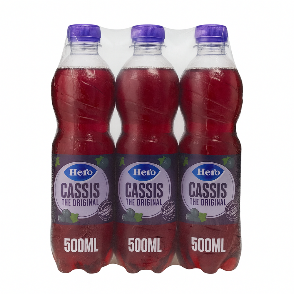 Hero cassis pet (6x 50cl)