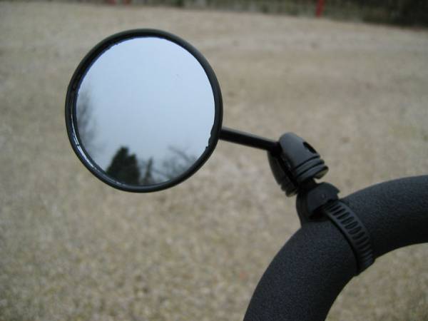 Fietsspiegel Busch Müller 901 ø60 mm - met 6.5 cm lange stang