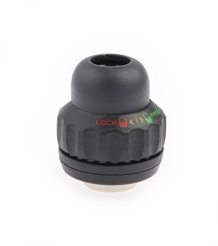 Post moderne balhoofd lock-out stuurslot quill 25.4 26.4 30.2mm zwart