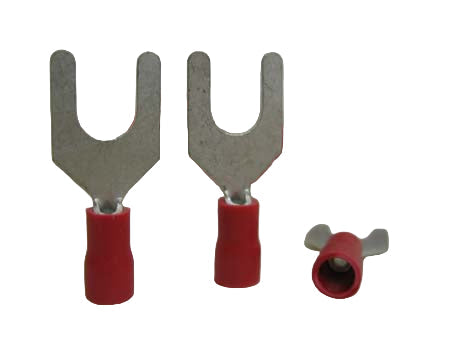 Bofix 246606 AMP câble sabot fourche M6 rouge p 25