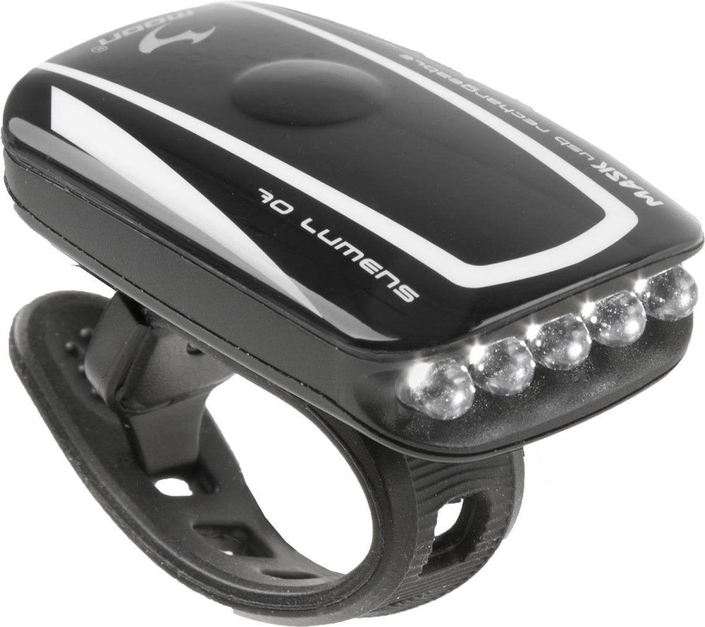 Messingschlager moon 5-led koplamp 4 functies usb oplaadbaar