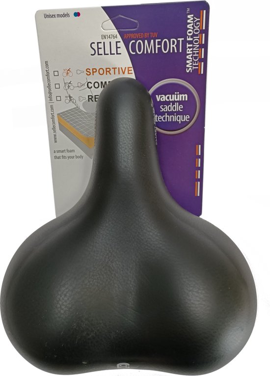 Selle comfortzadel catana. met smartfoam technologie, zonder strop