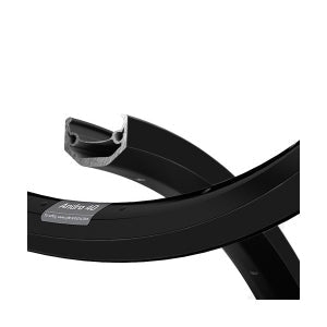 Velg 28 Rigida Andra-40 36g schijf zwart ano