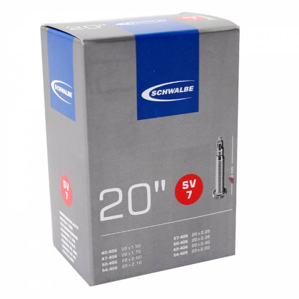 Schwalbe Binnenband 20 x 1,5 2 inch (40 62-406 428) SV7 FV 40 mm