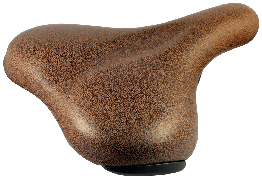 San Remo zadel Luik met bumper, dames. Bruin, zonder strop (hangverpakking)
