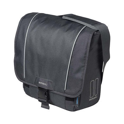 Basil Sport Commuter Bag - Grey Bike Bag