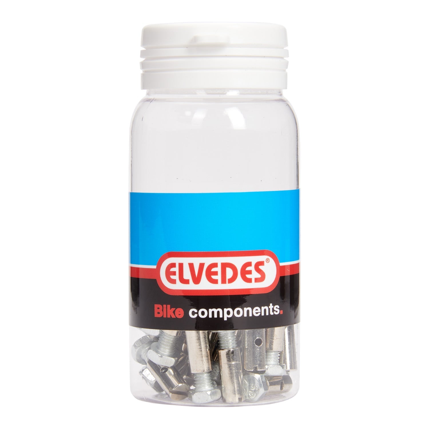 Elvedes schroefnippel 6x14mm messing (50st)