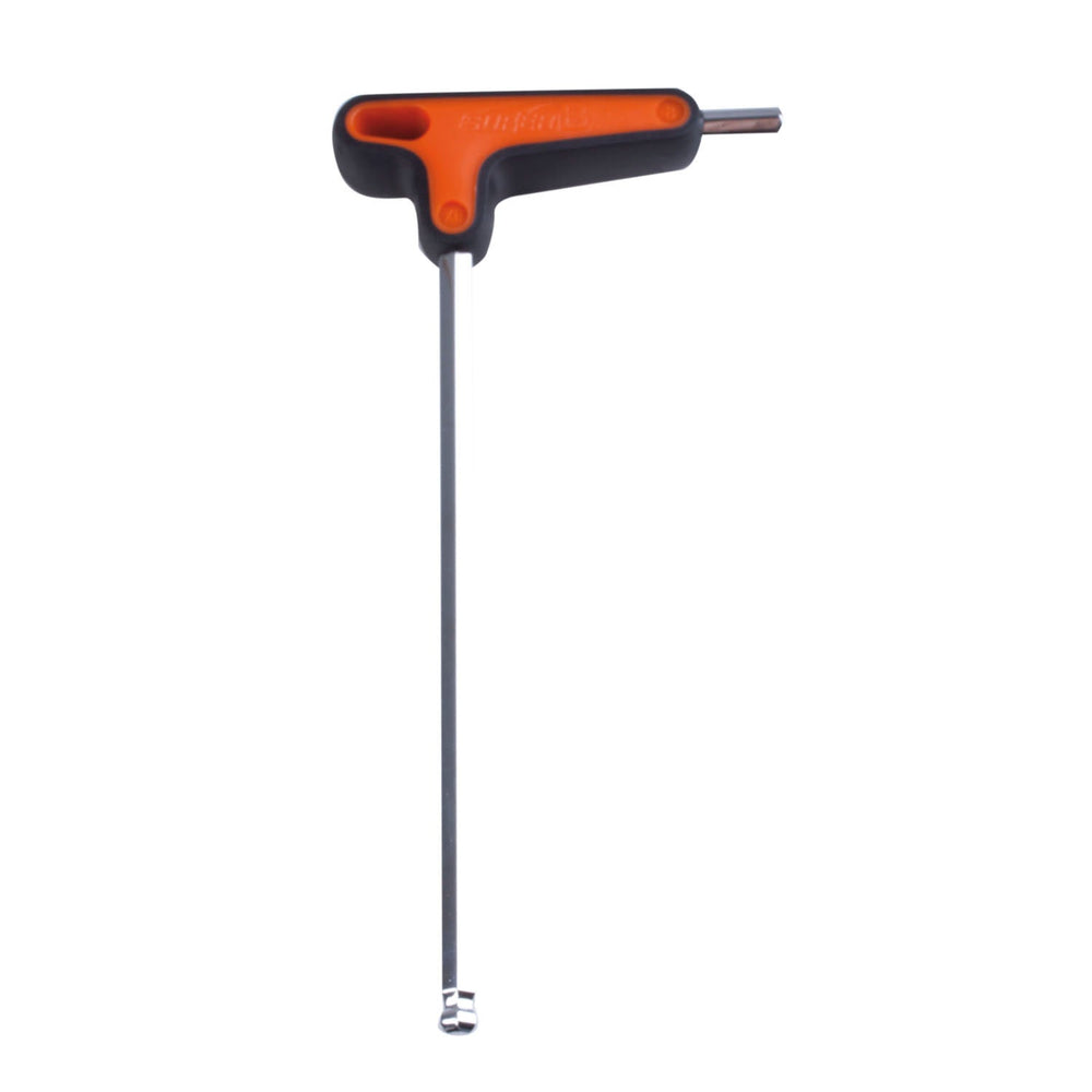 Messingschlager superb t-grip inbussleutel met kogelkop tb7637 8 mm.
