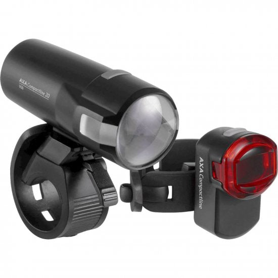 verlichtingsset Compact Line 20 LED USB zwart