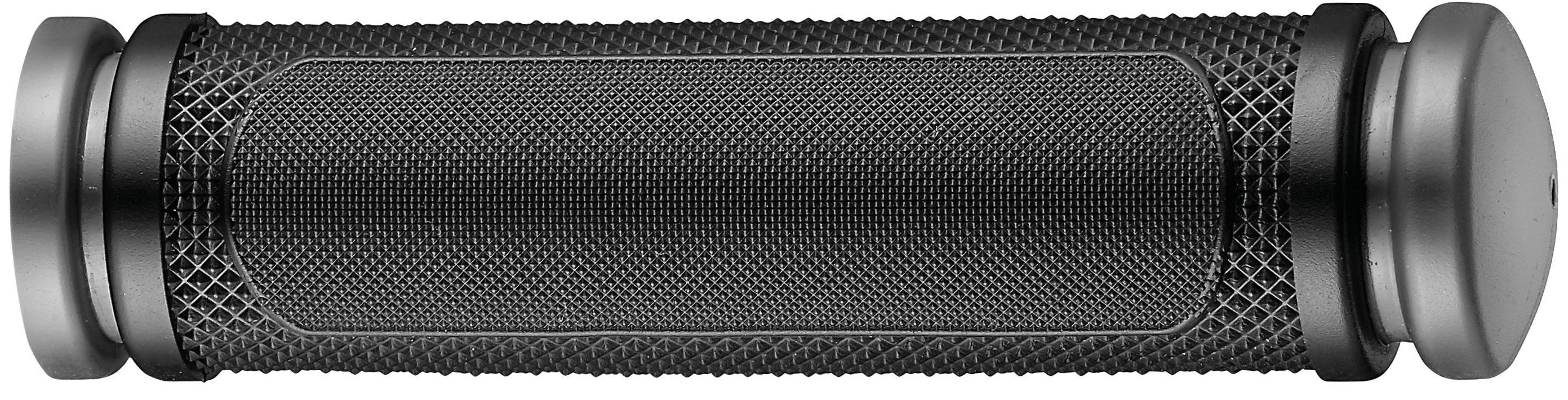 2-componenten Grijs Zwart Open 128mm snijrand inclusief mat-zwarte barendkapje