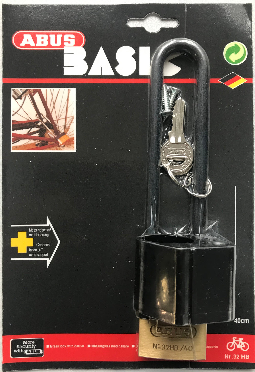 Abus 32 40 hb fietspenslot