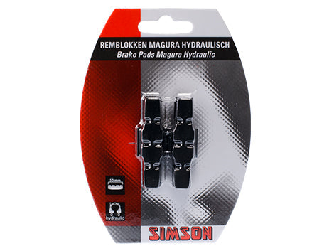 Simson remblokset Magura hydr. velgrem HS33 HS11 set op kaart