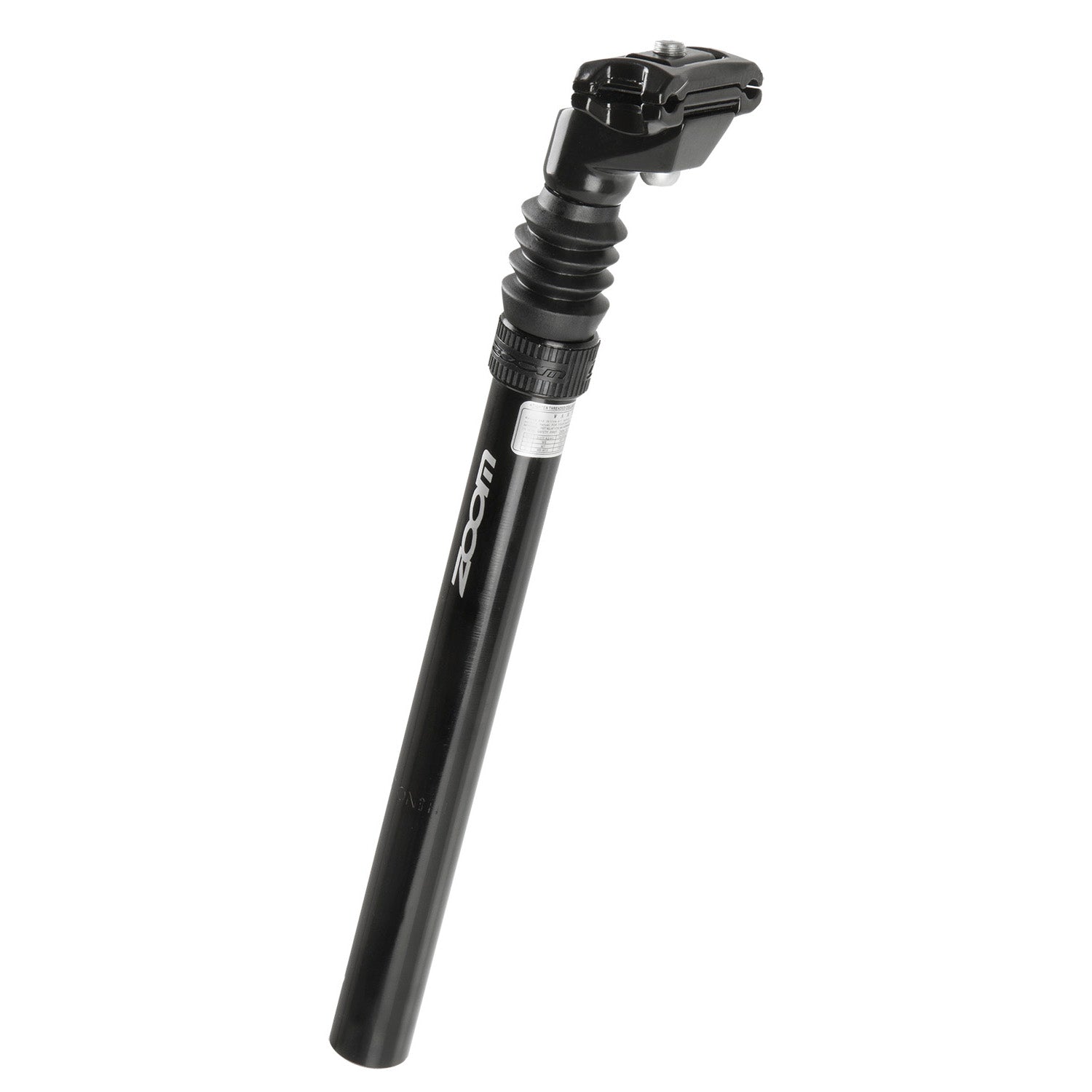 Steco zoom verende zadelpen 350mm ø27,2 zwart