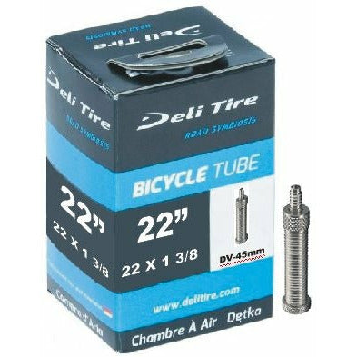 Deli pneu chambre à air dv8b 22 pouces 45 mm 22x1.75 2.125 47 57-456
