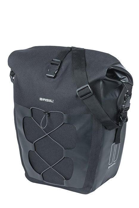Sacoche Basil Navigator Waterproof 25-31 litres 32 x 15 x 37 cm - noir