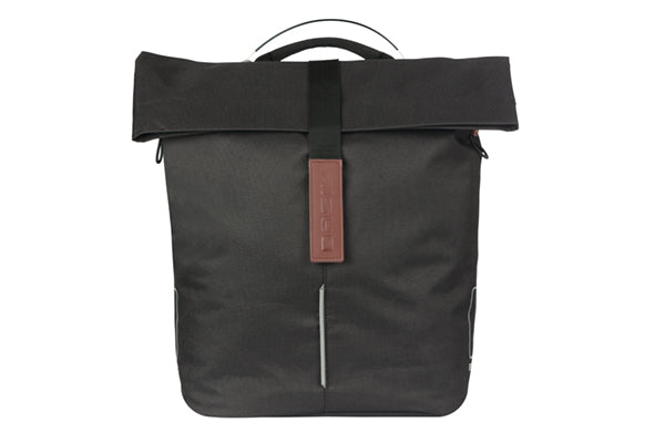 Basil b.v. tas basil city shopper enkel | mik studs | zwart | 14-16l