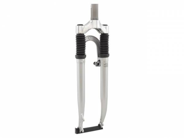 Voorvork verend 28 250mm 1 8draad voor remschijf zilver