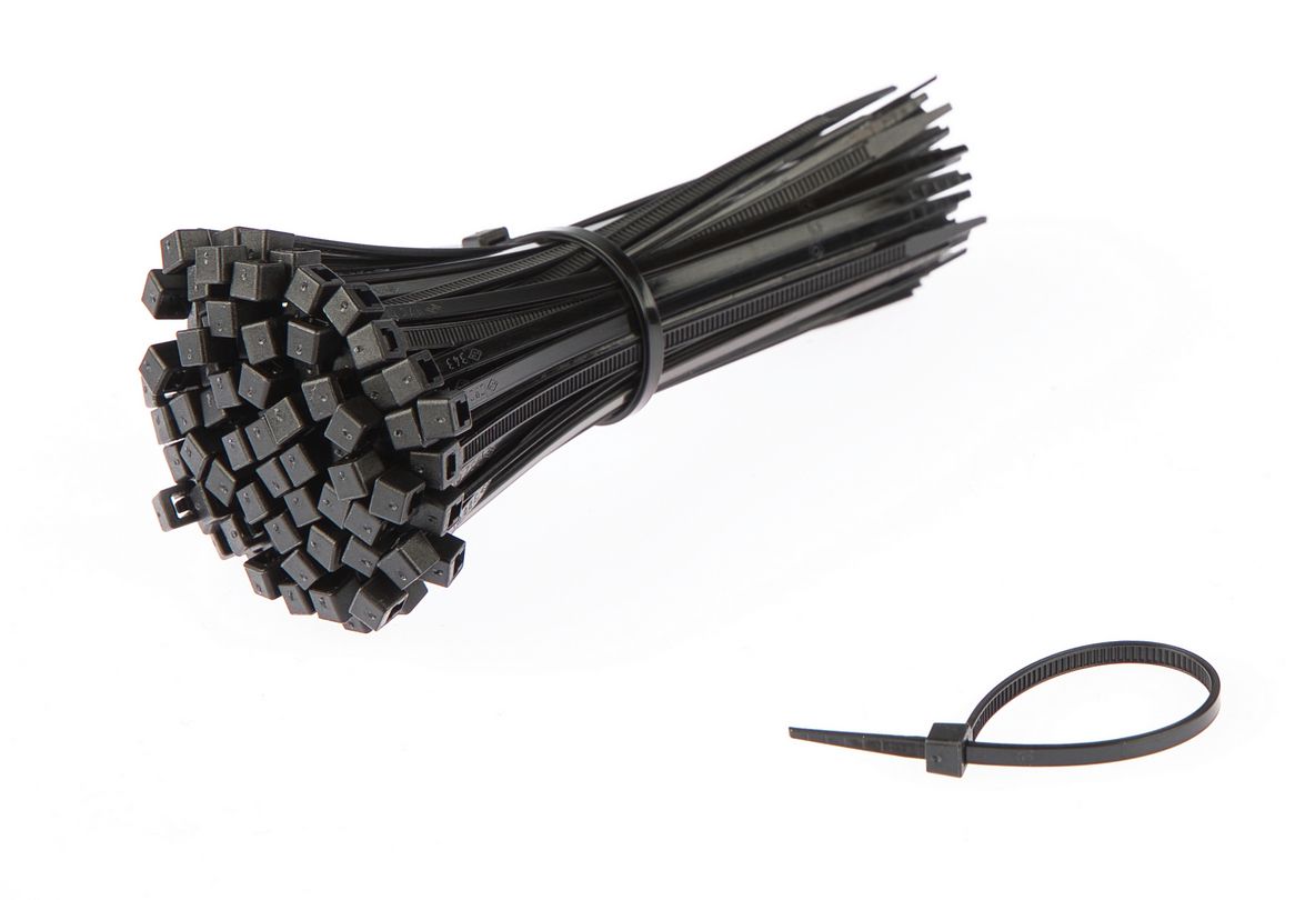 Zak a 100 kabelstrips banden 10cm (x2,5)