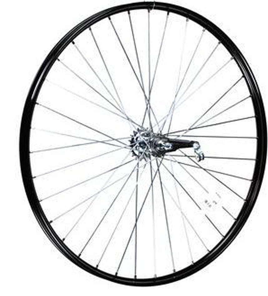 Roland achterwiel 804236 28x1.1 2 24-635 zwart v38 shimano remnaaf spaak 12