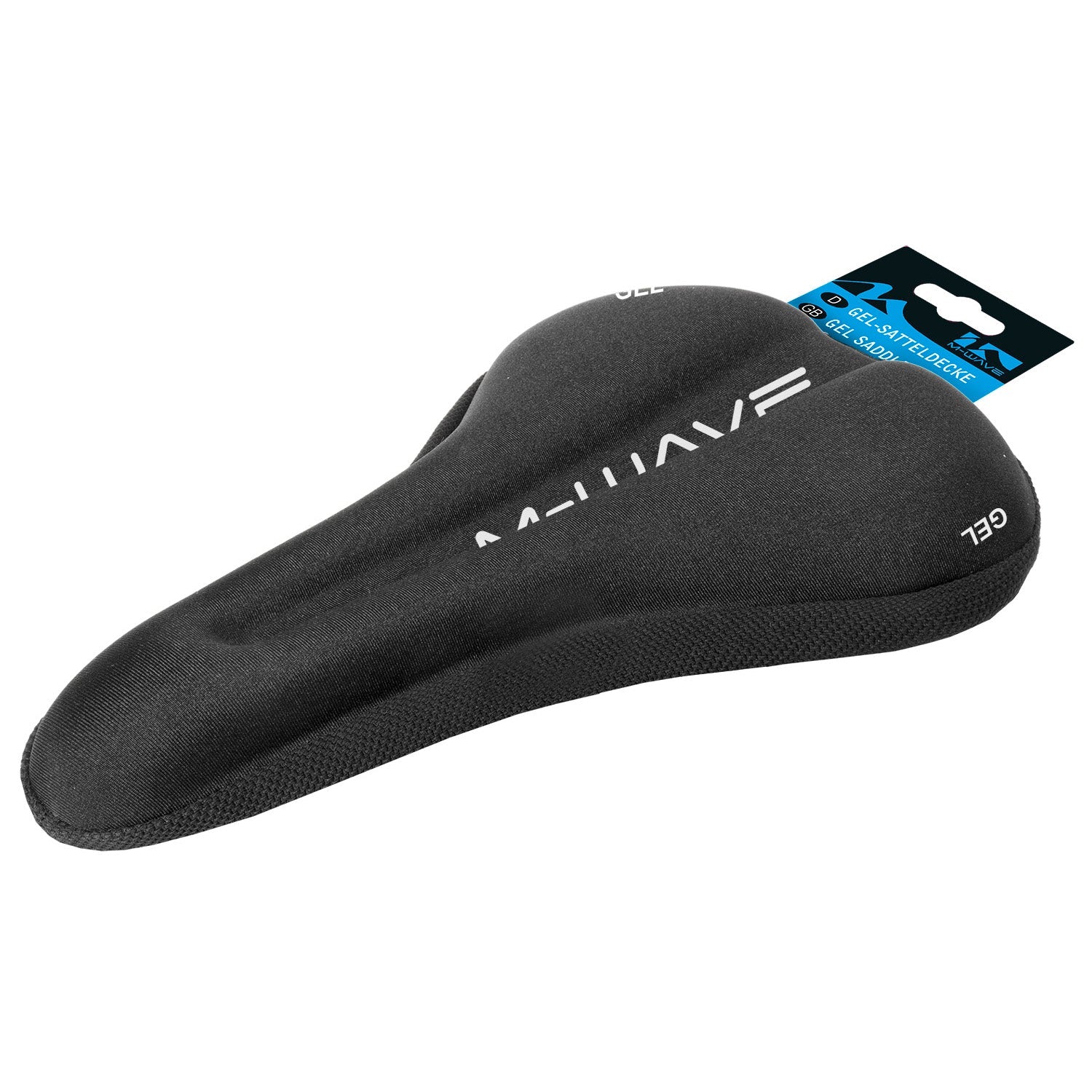 M-Wave Zadelhoes anatomische gel zwart