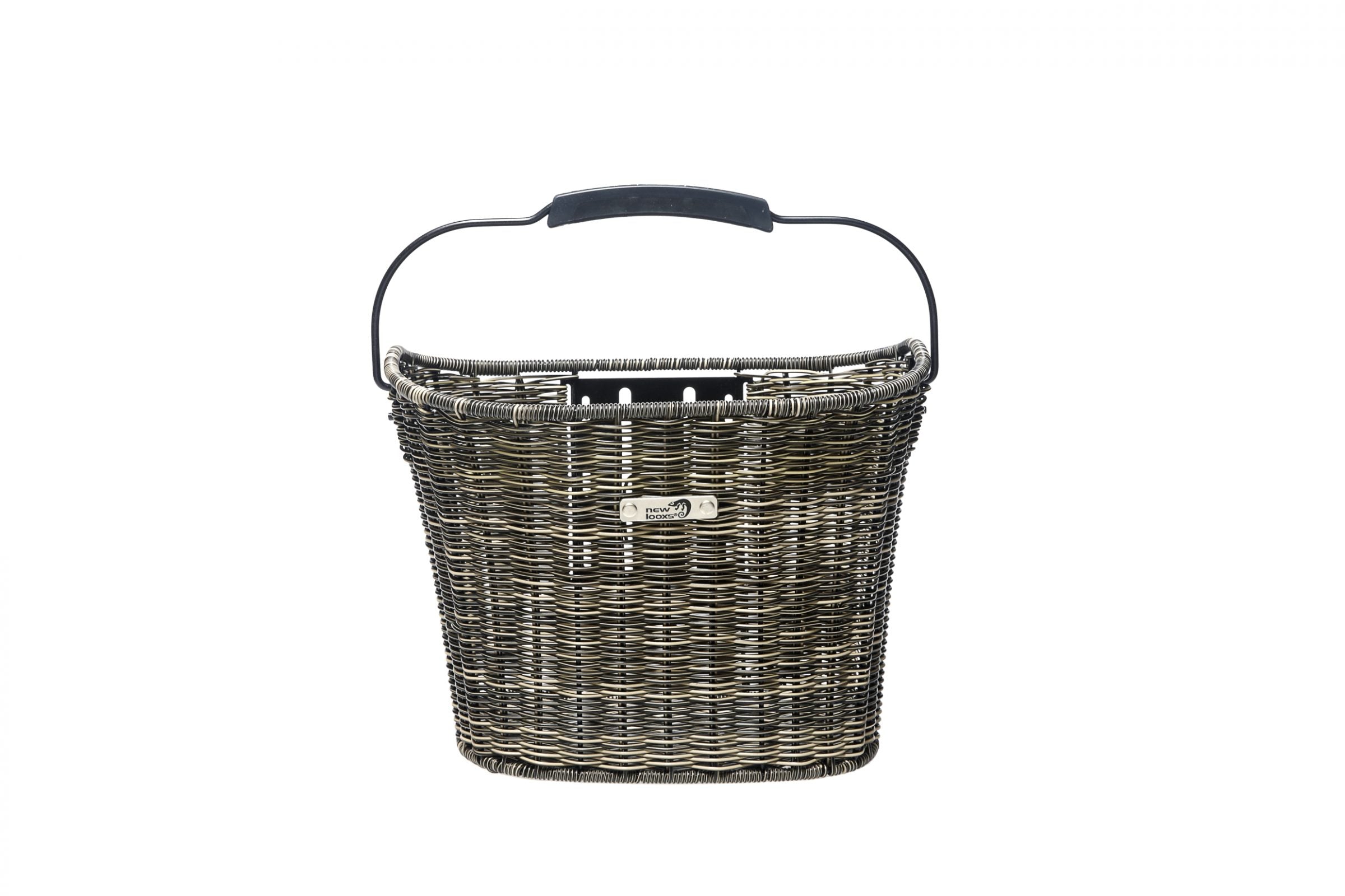 New Looxs mand rattan Lombok 19L grey 34x25x25cm