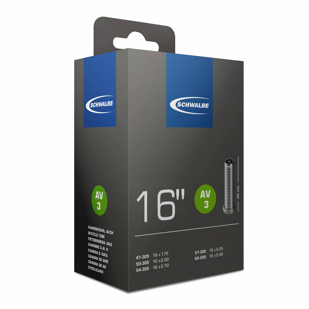 Chambre à air Schwalbe AV3 16 47 62-305 - valve 40mm