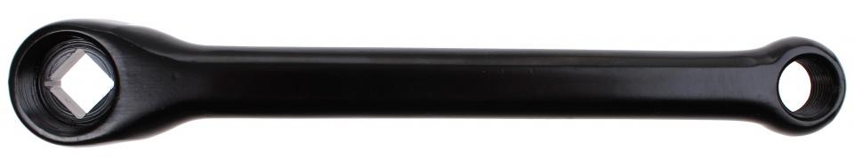 Hulzebos cycle parts b.v. left crank 170 mm. steel black