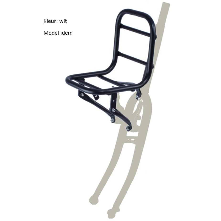 Steco voordrager 16-28 inch v-brake wit