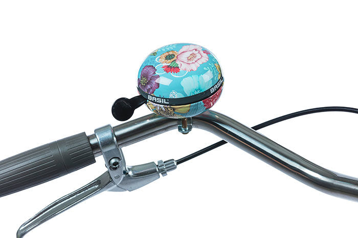 Basil Bloom Field - bicycle bell - blue