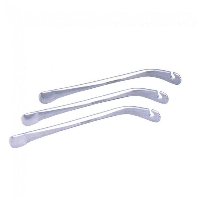 Buzaglo minoura bandenlichter set alu-zilver