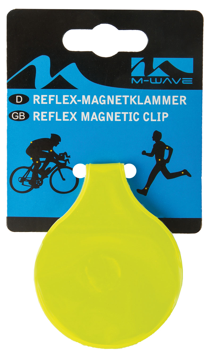 Messingschlager reflectieclip m-wave magnetisch