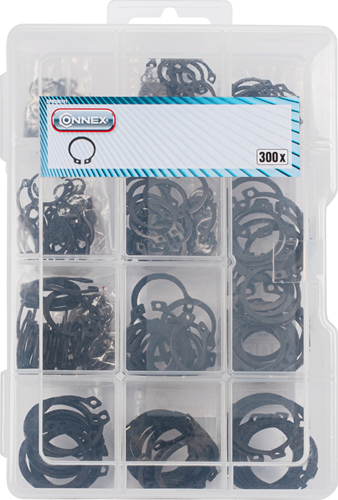 Connex assortiment circlips 300-delig - dp8500121