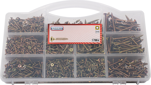 Connex assortiment uni.schroeven tx 1700st - dp8500132