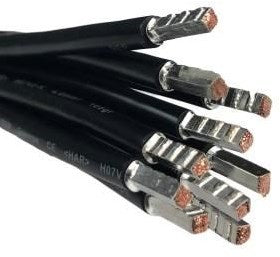 Enzo draad 6qmm soepel 25cm zwart - 4000520