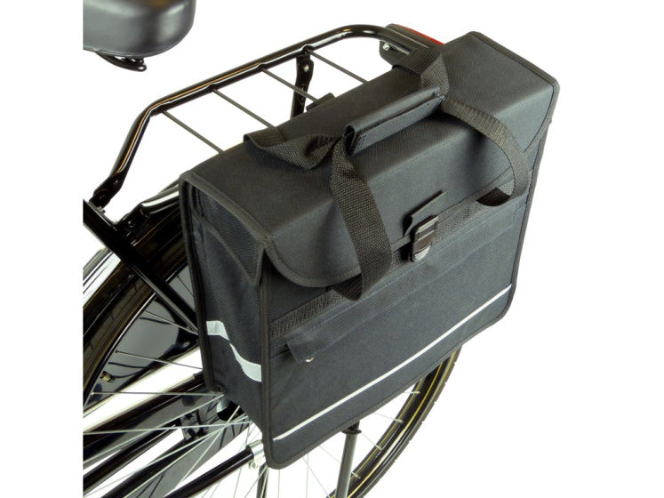 Dresco basic shopper pakaftas 20 liter nylon zwart