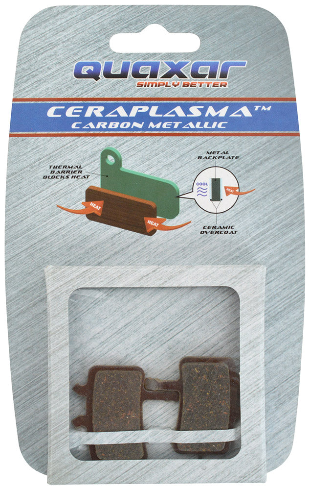Quaxar avid juicy carbon 3 5 7 bb7 semi-metallic disc brake pads