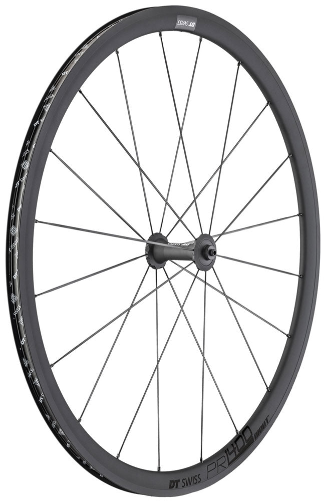 Dt swiss pr 1400 dicut oxic clincher 32mm frontwheel