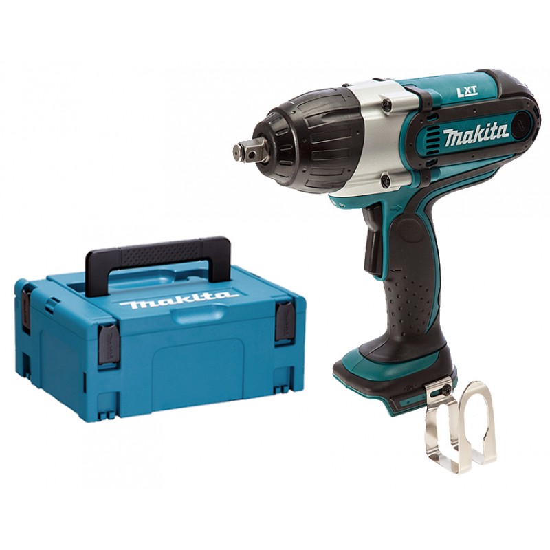 Makita dtw700zj 18 v slagmoersleutel 1 2 700nm met frictiering en gat voor borgpen | zonder accu's en lader in m-box - dtw700zj
