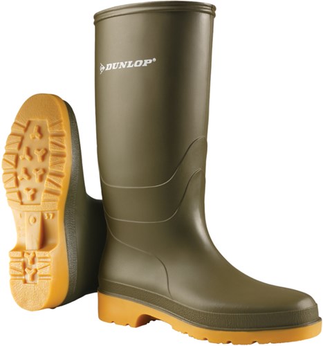 Dunlop 16247 laars pvc dull rapido groen - maat 28 - 00.032.015.28