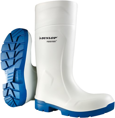 Dunlop ca61131 purofort foodpro multigrip s4 wit blauw - maat 35 36 - 15.036.68.35 36