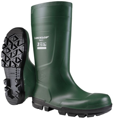 Dunlop nb2kl01 work it pvc laars s5 | groen | maat 44 - 8713197372745